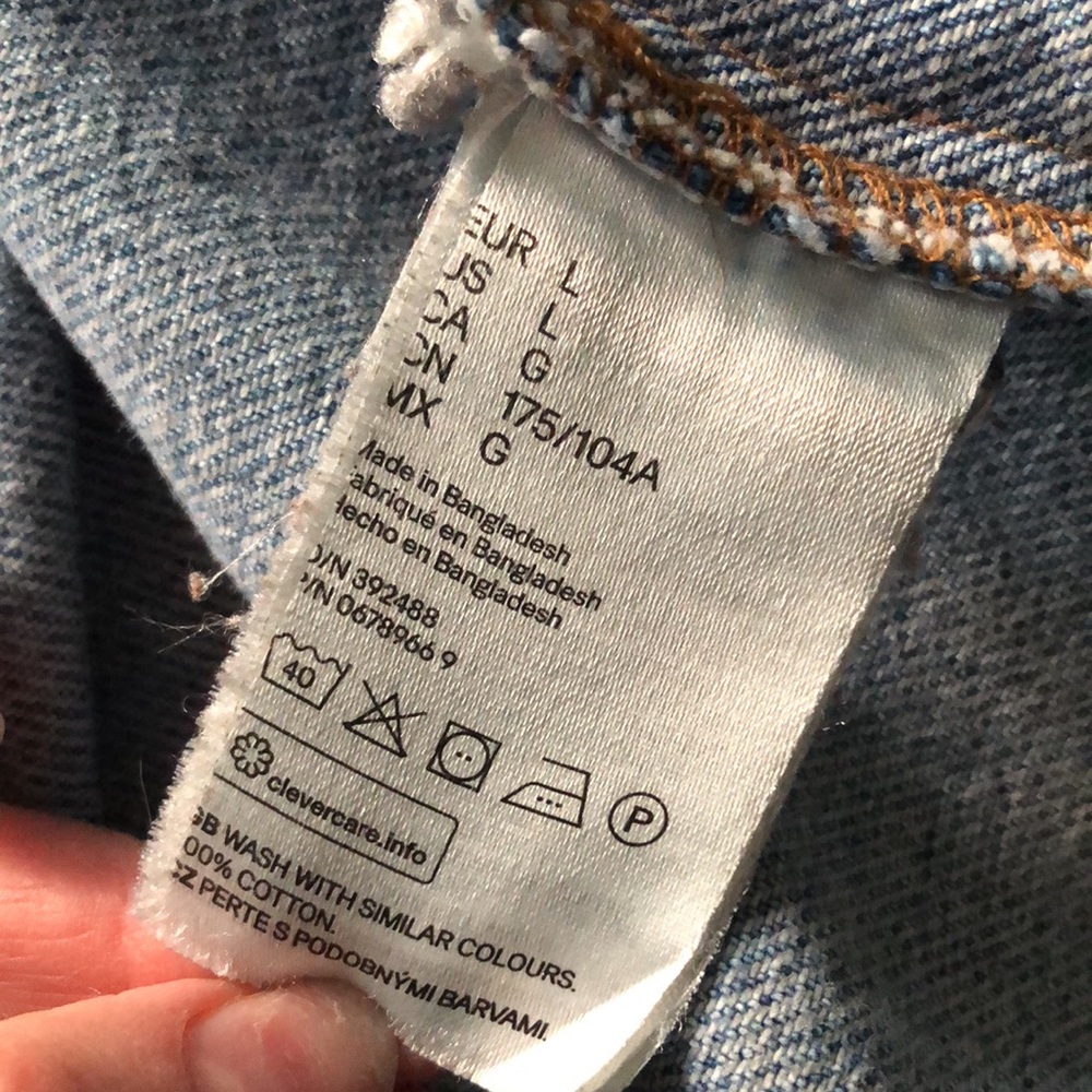 *SOLD.Jean jacket - Picture 10 of 16